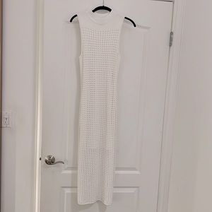 Beautiful Rag and Bone knit dress in white. Size small and worn once